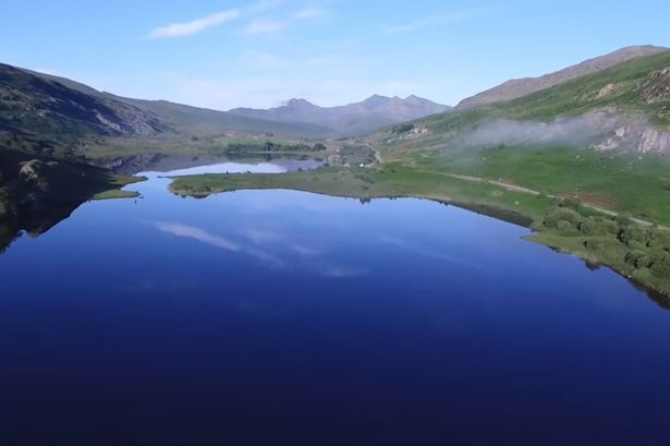 The beauty of Snowdonia filmed by drone