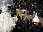 Ultra Orthodox Jewish wedding in Israel sees THOUSANDS of guests gather together