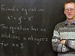 It pays to be good at numbers! British mathematician wins £500,000 for proving the 300-year-old Fermat's Last Theorem 