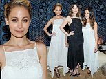 Mandy Moore, Minka Kelly, and Nicole Richie wear identical dresses to launch of fashion line