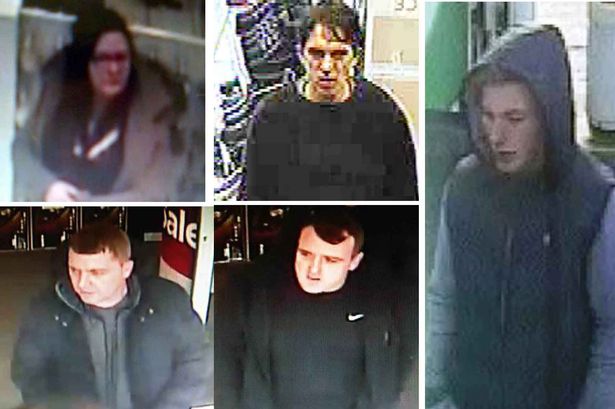 Caught on Camera: Can you help North Wales Police trace these people?