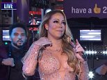 Mariah Carey prepares for New Year's Eve performance in Times Square