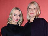 Kristina Rihanoff and lookalike mum Larisa cut glam figures at London party