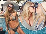 Tiffany Scanlon flaunts chiselled torso in busty bikini