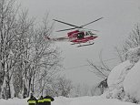 Helicopter crashes in central Italian mountains