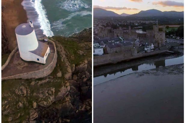 Watch epic beauty of North Wales captured from above in stunning movie short