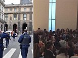 Paris' Louvre shut down over man with machete