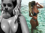 Brielle Zolciak puts on busty bikini display for followers