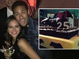 Neymar's birthday party revealed: Barcelona star's big do