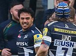 Sale 34-28 Wasps: Denny Solomona hat-trick sinks leaders