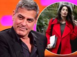 George Clooney says he and Amal restricting their travels