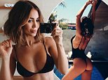 Pia Muehlenbeck flaunts pert derriiere in bikini in Bali