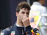 Daniel Ricciardo apologises to Red Bull team after crash