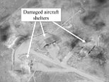 DoD releases satellite images of Syrian airfield hit by US