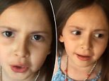 Social media users love six-year-old girl's clapback
