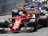 Monaco GP LIVE F1 race results