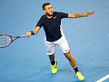 Britain´s Dan Evans falls at first hurdle in Rome