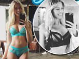 Natalie Roser flaunts her curves in revealing lingerie