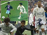 Cristiano Ronaldo Jnr shows off his brilliant skills