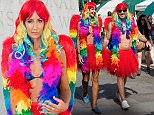 Lady Victoria Hervey and Jamie O'Hara attend London Pride