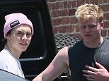 Brooklyn Beckham and Jack Ramsay hit the gym in LA