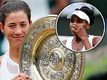 Garbine Muguruza claims Wimbledon title