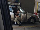 Nashville man feeds his wife ice cream in 98 degree heat