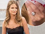 Millie Mackintosh shows engagement ring on Lorraine