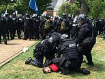 Far-right rally in Virginia erupts in violent clashes