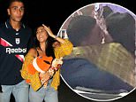 Kourtney Kardashian and Younes Bendjima kiss at carnival