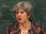 May's UN plea for the world to unite against terror