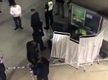 Acid attack at Stratford tube station