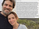 Jim Carrey's ex'S note years before her suicide