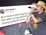 Jason Aldean cancels concerts after Las Vegas massacre