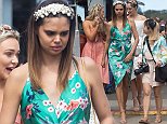 Samantha Harris not impressed at Randwick Racecourse