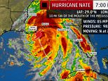 Gulf Coast braces as Hurricane Nate approaches