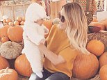 Lauren Conrad shares picture of son at first pumpkin patch