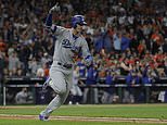 Bellinger, Dodgers top Astros 6-2 to tie World Series 2-all