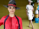 Shanina Shaik and Rachael Finch don BIZARRE outfits