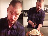 Justin Timberlake shows kitchen skills in Instagram video