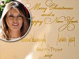 Trump Christmas card doesn't say Happy Holidays