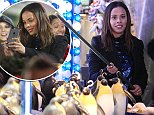 Rochelle Humes and her daughter head to Winter Wonderland