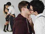 Men and women make out to determine who is best kisser