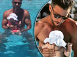 Sam Wood takes Willow for a swim and workout