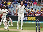 England make breakthrough with Cameron Bancroft run out