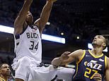 Antetokounmpo scores 37 points, Bucks beat Jazz 117-100