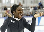 Biney is 1st black woman to make Olympic speedskating team