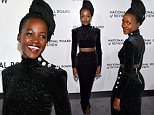 Lupita Nyong'o reveals a peek at her toned tummy in NYC