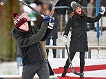 Kate Middleton and Prince William arrive in Stockholm