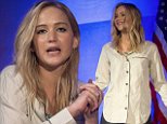 Jennifer Lawrence delivers anti-corruption speech